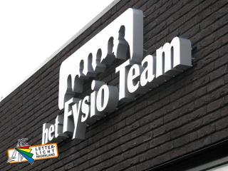 Gevel logo in de vorm van doosletters met kwaliteit LED